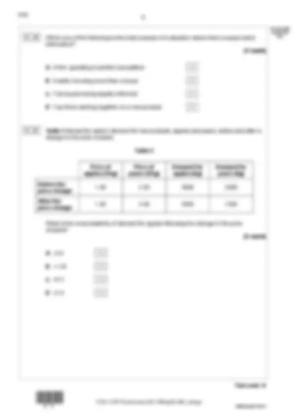2025 AQA AS Economics Paper 1 Operation of Markets & Market Failure ...