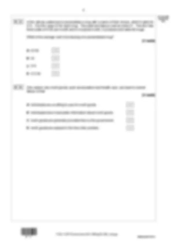 2025 AQA AS Economics Paper 1 Operation of Markets & Market Failure ...