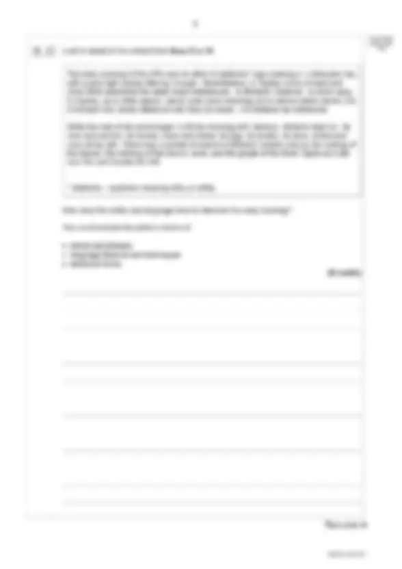 2025 AQA GCSE ENGLISH LANGUAGE Paper 1 Explorations in creative reading ...