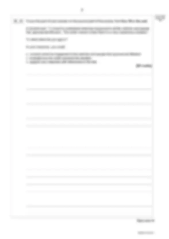2025 AQA GCSE ENGLISH LANGUAGE Paper 1 Explorations in creative reading ...