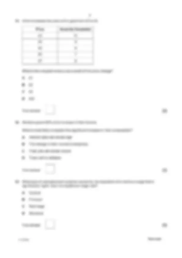 OCR A Level Economics H460/03 Themes in economics Trusted Actual ...