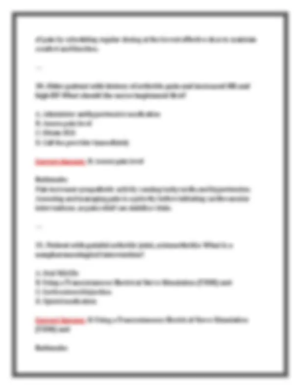 NUR 265 Final Exam (2026) (PDF) | Medical-Surgical Nursing | Galen ...