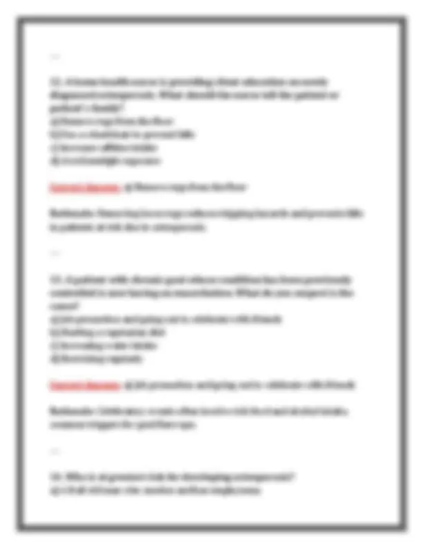 NUR 265 Final Exam (2026) (PDF) | Medical-Surgical Nursing | Galen ...