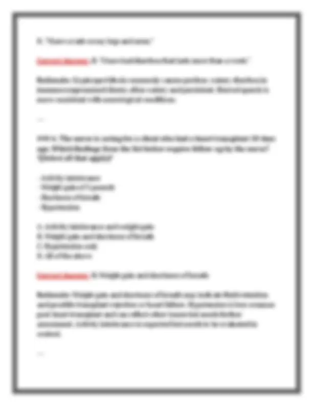 NUR 265 Final Exam (2026) (PDF) | Medical-Surgical Nursing | Galen ...