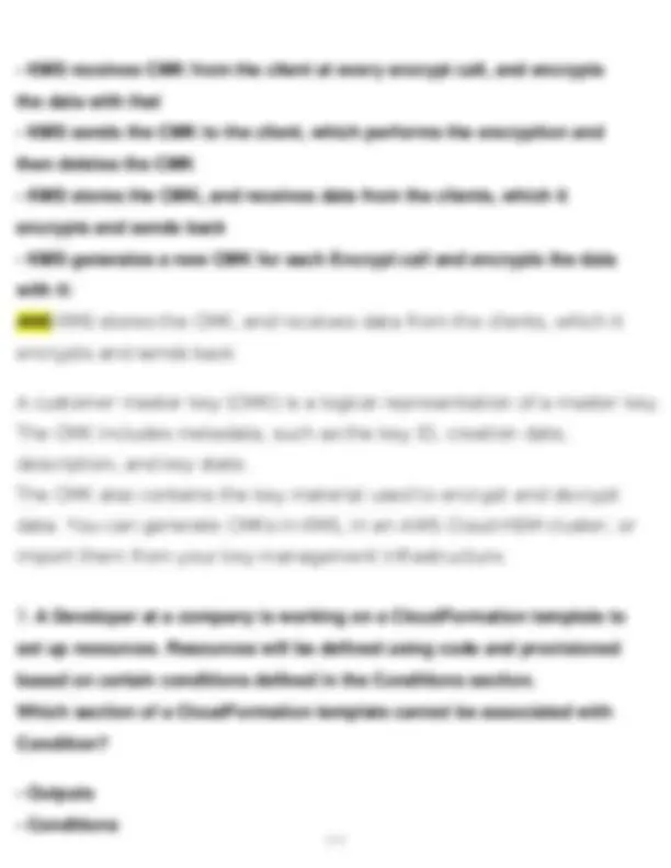 AWS CDA Certified Developer Associate Practice Exam (Latest 2026 / 2027 ...