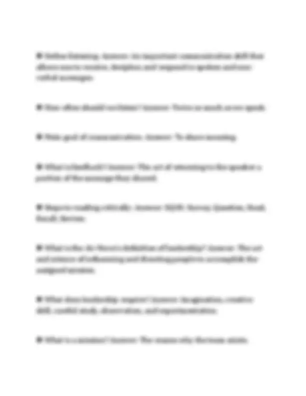 CAP MITCHELL AWARD LEADERSHIP TEST SCRIPT 2026 FULL QUESTIONS ACCURATE ...