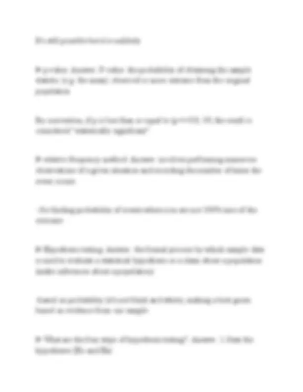 Statistics Portage Learning Module PORTAGE LEARNING STATISTICS MODULE 4 THE Z-TEST COMPREHENSIVE EXAM 2026 ...
