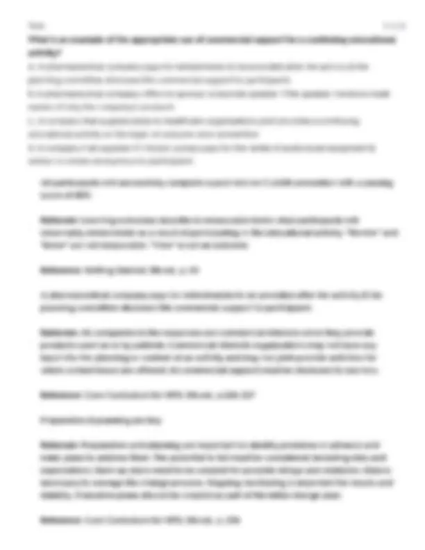 Npd Sample Questions NPD Certification Practice Exam 2 questions well answered graded A+ ...