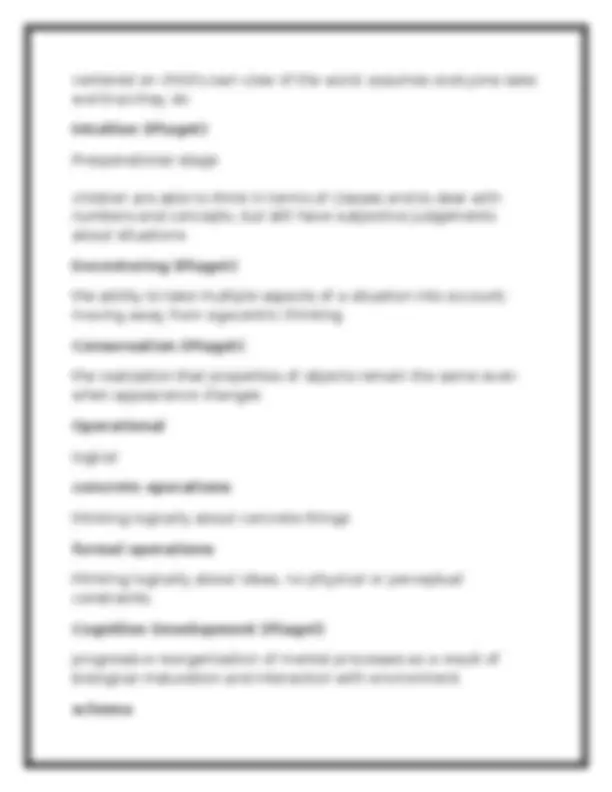 PSYC 140 Module 1 Exam & Review 2026 (PDF) | Developmental Psychology ...