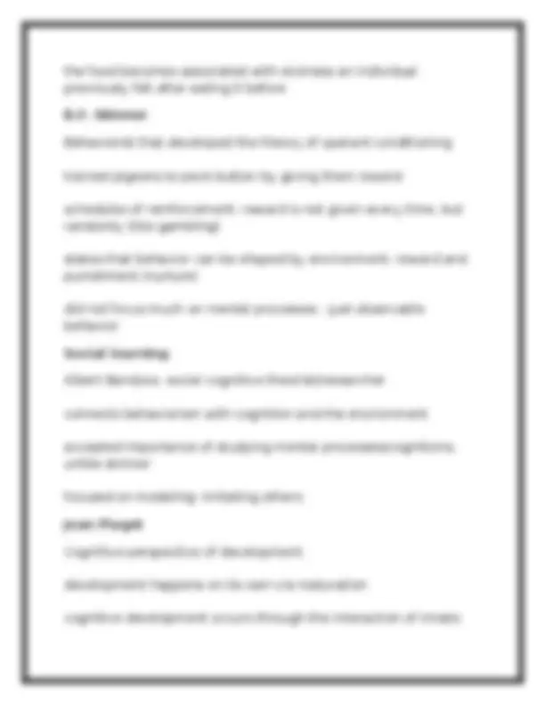 PSYC 140 Module 1 Exam & Review 2026 (PDF) | Developmental Psychology ...