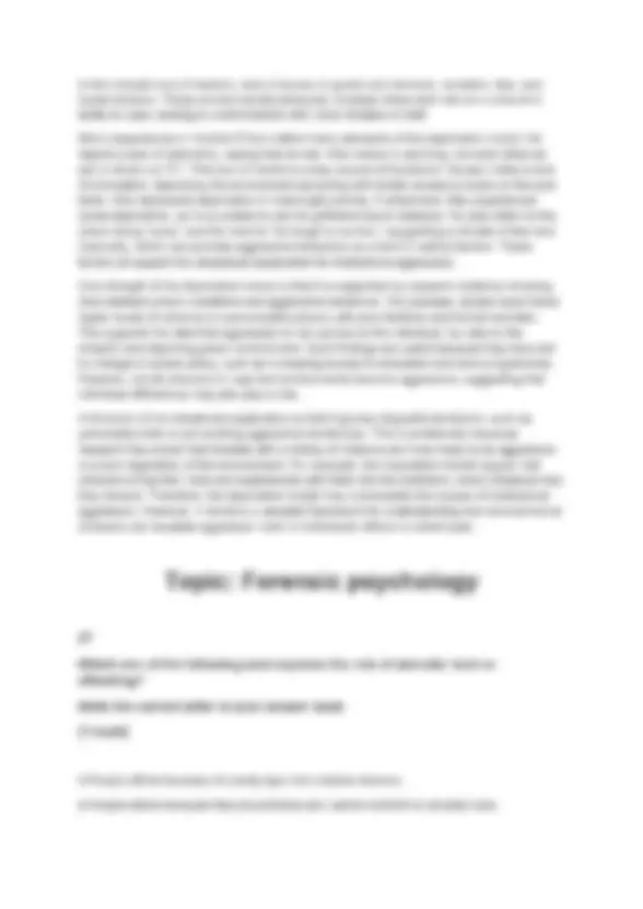 2025 AQA A-LEVEL PSYCHOLOGY Paper 3 Issues and Options in Psychology ...