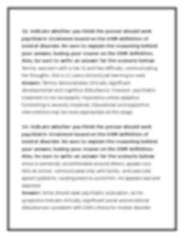 PSYC 210 Module 1 Exam 2026 (PDF) | Abnormal Psychology | Portage ...