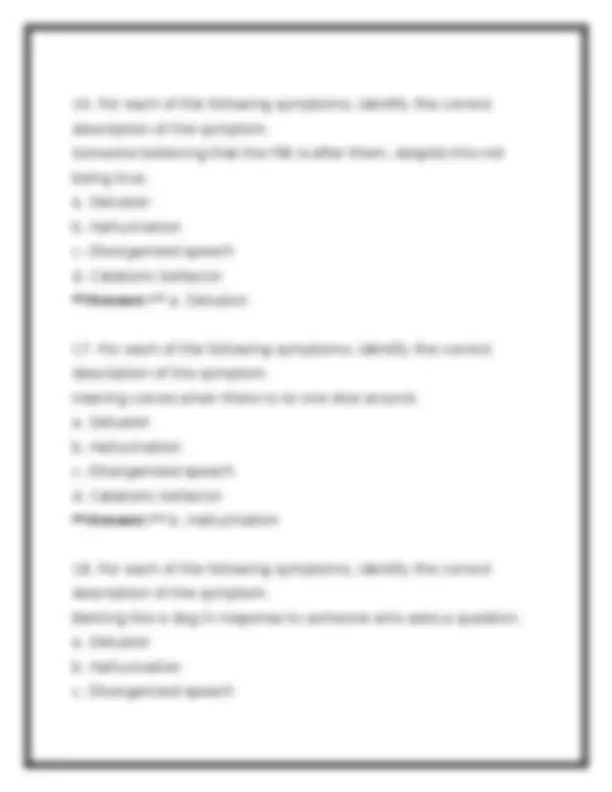 PSYC 210 Module 2 Exam 2026 (PDF) | Abnormal Psychology | Exams ...