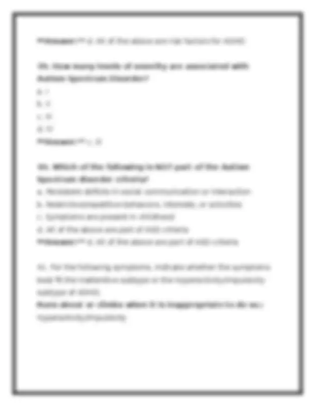 PSYC 210 Module 2 Exam 2026 (PDF) | Abnormal Psychology | Exams ...