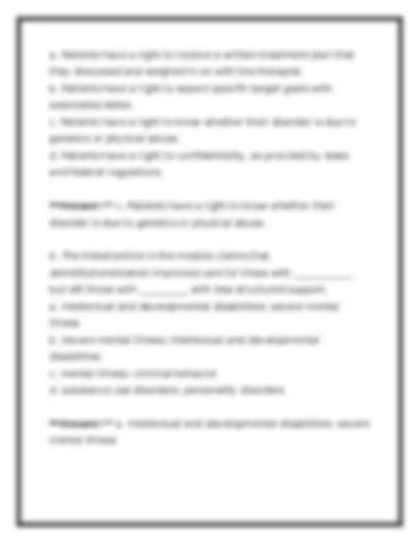PSYC 210 Module 8 Exam 2026 (PDF) | Abnormal Psychology | Exams ...
