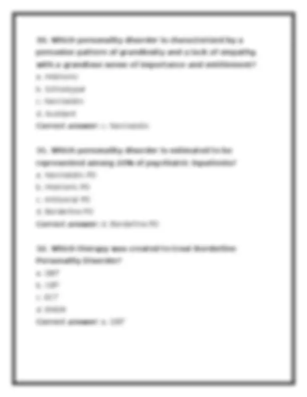 PSYC 210 Module 7 Exam 2026 (PDF) | Abnormal Psychology | Exams ...