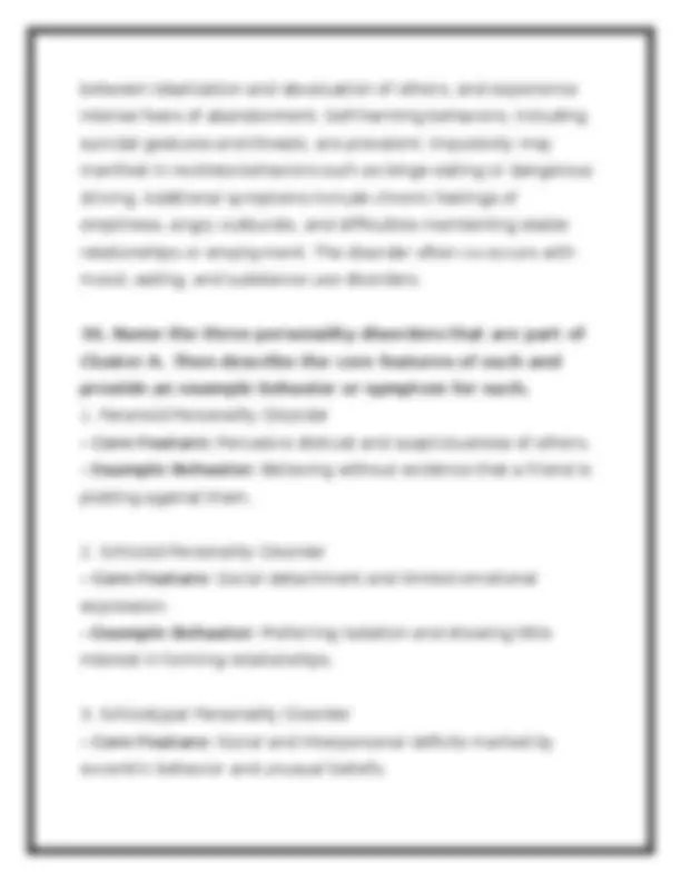 PSYC 210 Module 7 Exam 2026 (PDF) | Abnormal Psychology | Exams ...