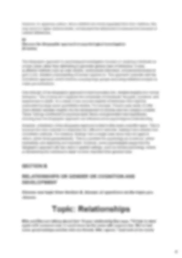 ACTUAL 2025 AQA A LEVEL PSYCHOLOGY 7182/3 PAPER 3 – Issues and options ...