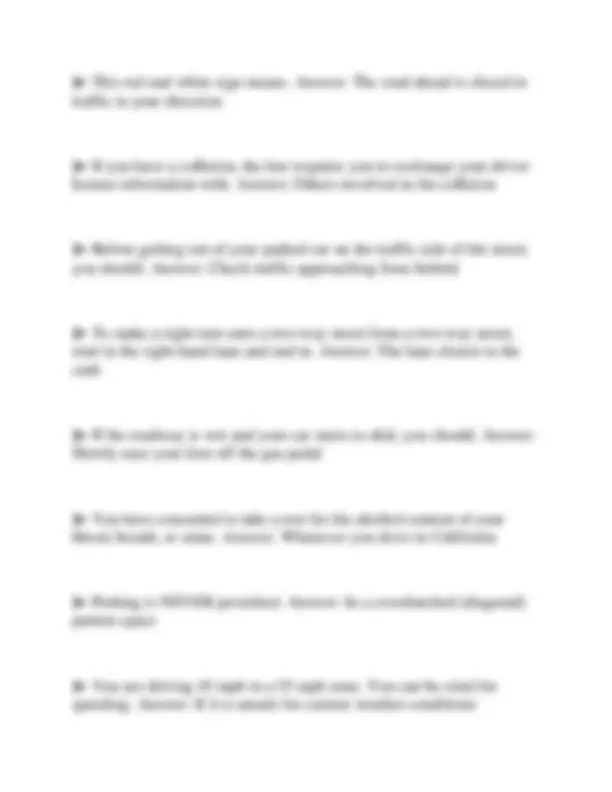 CALIFORNIA DMV MOTORCYCLE WRITTEN COMPREHENSIVE TEST PAPER 2026 ...