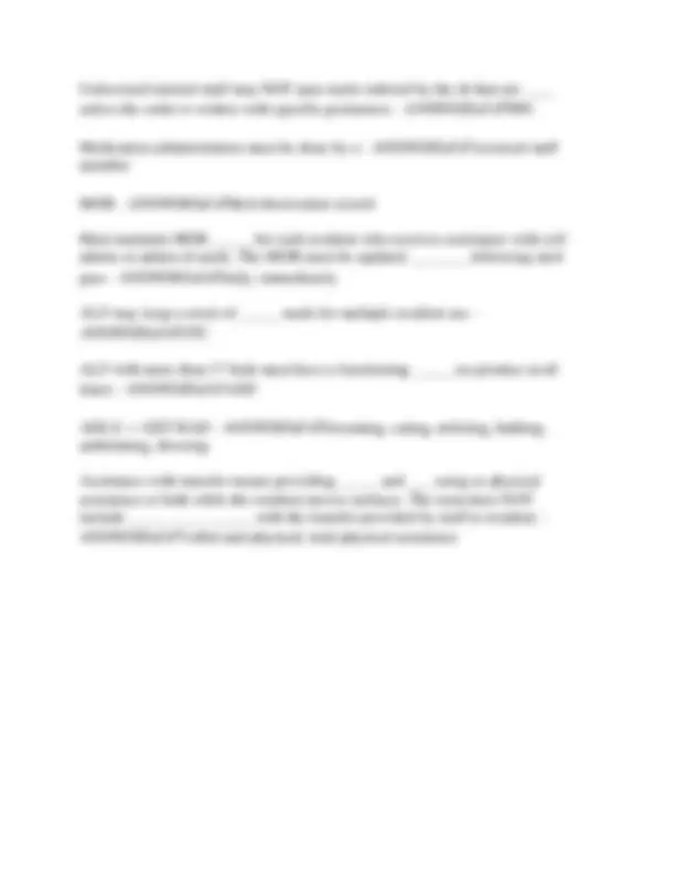 ALF REVIEW QUESTIONS AND ANSWERS WITH COMPLETE SOLUTIONS 100% CORRECT ...
