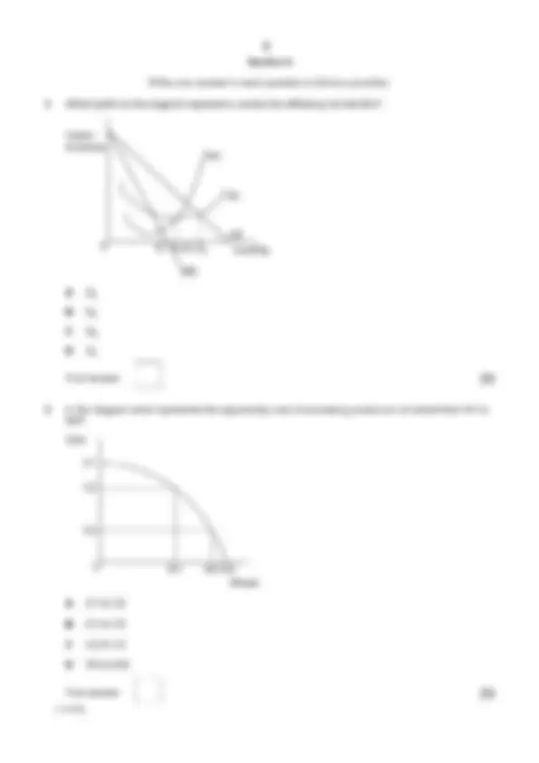 OCR A Level Economics H460/03 Themes in economics Question Paper and ...