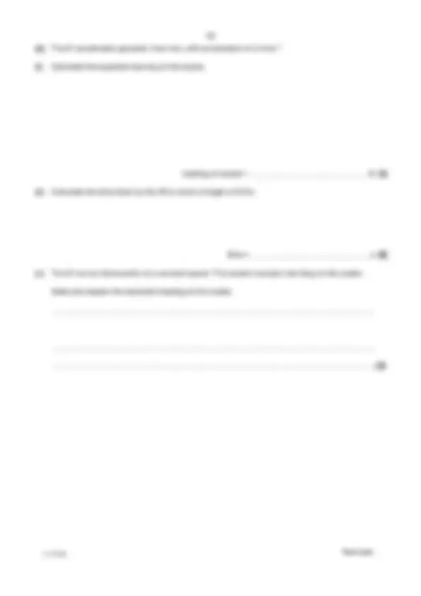OCR AS Level Physics A H156/02 Depth in physics 2025 Combined Question ...