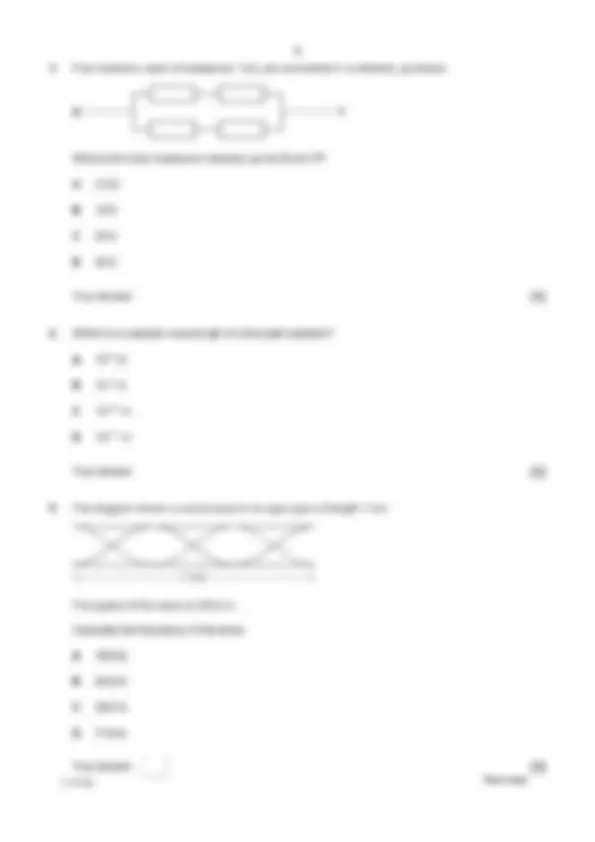 OCR AS Level Physics A H156/02 Depth in physics 2025 Combined Question ...