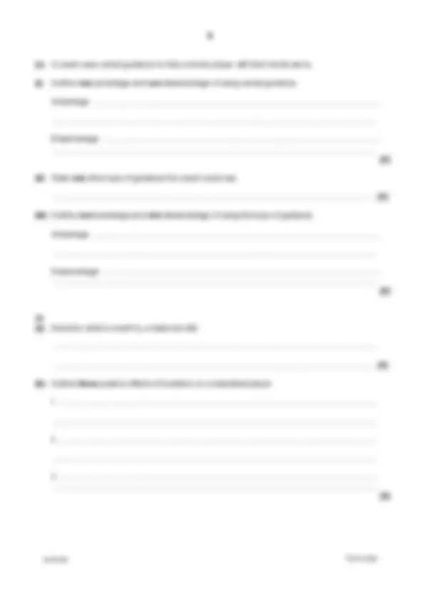 OCR GCSE Physical Education J587/02 Socio-cultural issues and sports ...