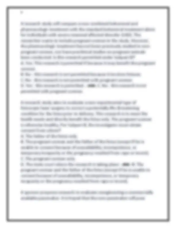 Citi Program Answers Module 1 CITI TRAINING COMPLETE MODULES 1-24 (BIOMEDICAL RESEARCH) WITH ...