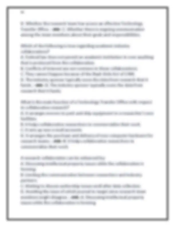 Citi Program Answers Module 1 CITI TRAINING COMPLETE MODULES 1-24 (BIOMEDICAL RESEARCH) WITH ...