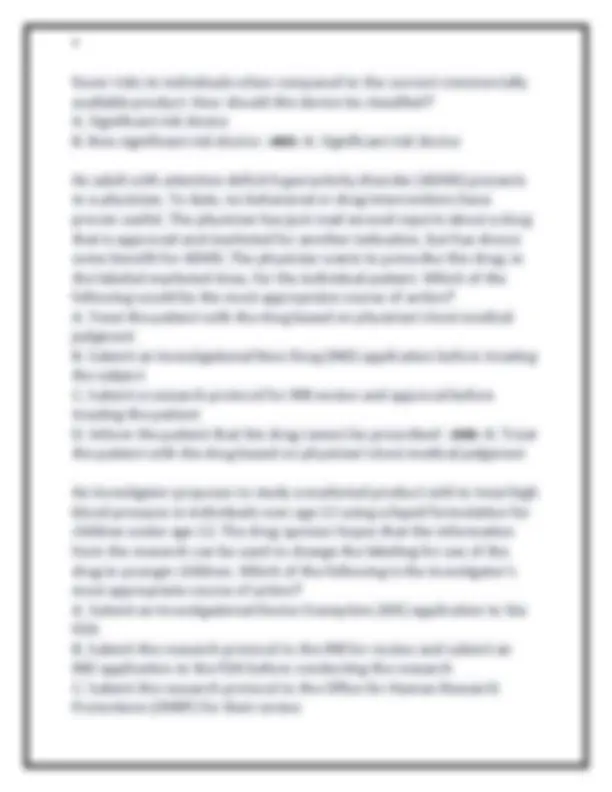 Citi Program Answers Module 1 CITI TRAINING COMPLETE MODULES 1-24 (BIOMEDICAL RESEARCH) WITH ...