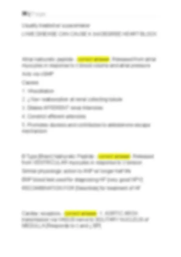 CARDIOVASCULAR USMLE STEP 1 2026 UPDATED EXAM QUESTIONS WITH CORRECT ...