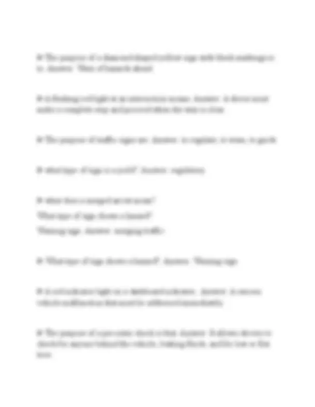 DRIVERS ED FINAL MVA ACTUAL TEST PAPER 2026 QUESTIONS WITH ANSWERS ...