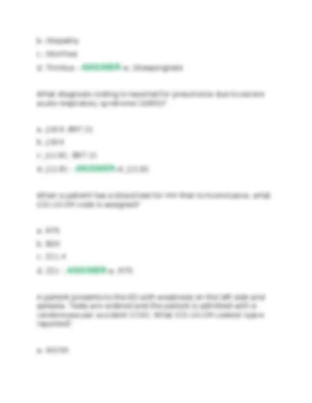 AAPC CPC Final Exam 2025/2026 Questions with Full Answer Key ...