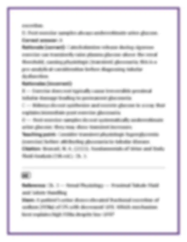Fundamentals of Urine & Body Fluid Analysis Test Bank | Brunzel 5th ...