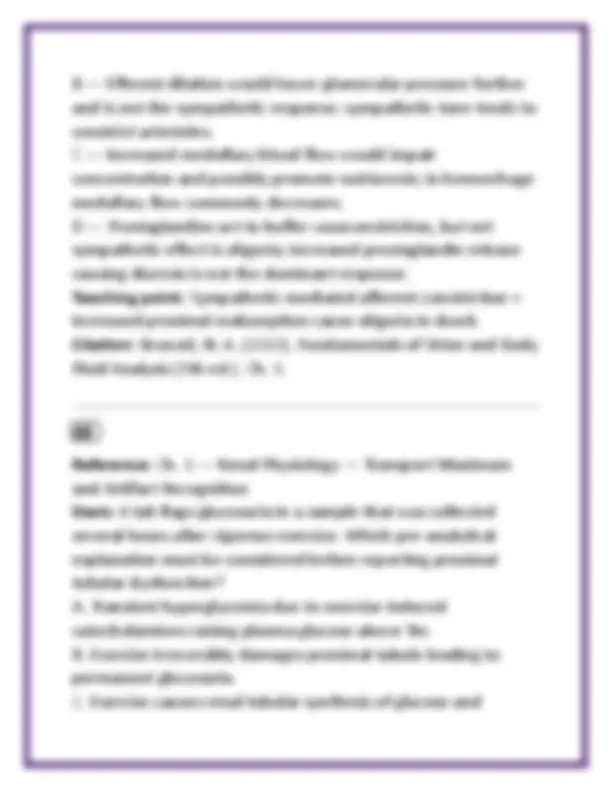Fundamentals of Urine & Body Fluid Analysis Test Bank | Brunzel 5th ...