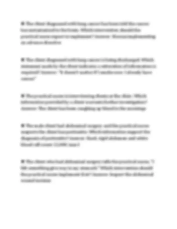 MEDICAL-SURGICAL NURSING ACTUAL EXAM PAPER 2026 QUESTIONS SOLUTIONS ...