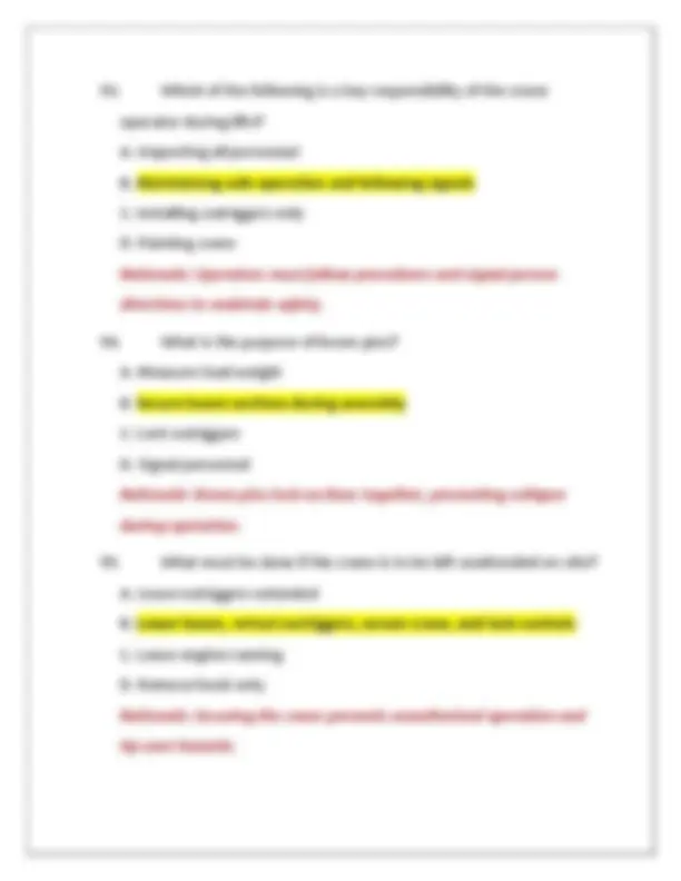 NYC Mobile Crane Operator Level II Certification Examination Practice ...