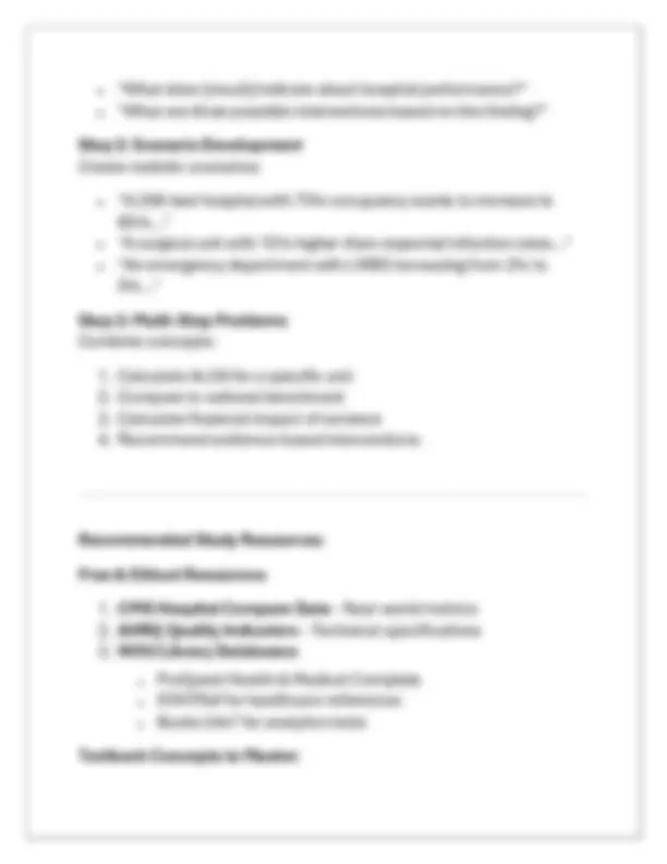 WGU C813 Task 1: Healthcare Statistics: ALOS & Patient Metrics Analysis ...
