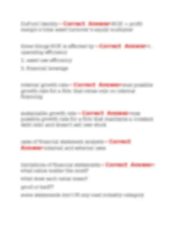 FINANCIAL MANAGEMENT EXAM 1 — COMPREHENSIVE REVIEW (CHAPTERS 1–6) 2026 ...