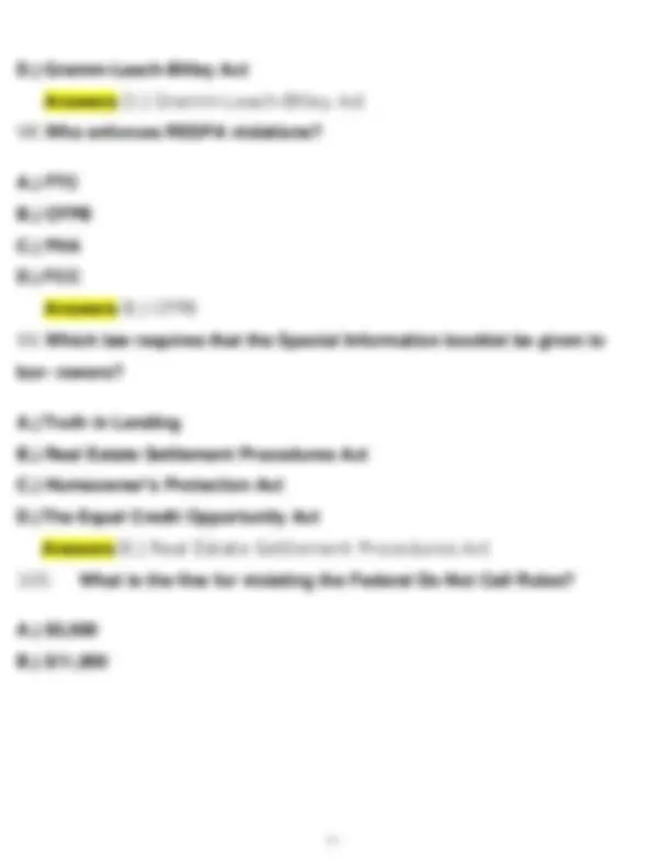 Njml Questions NMLS Practice Test Hard Questions Newest Actual 2026 Pass Questions and ...