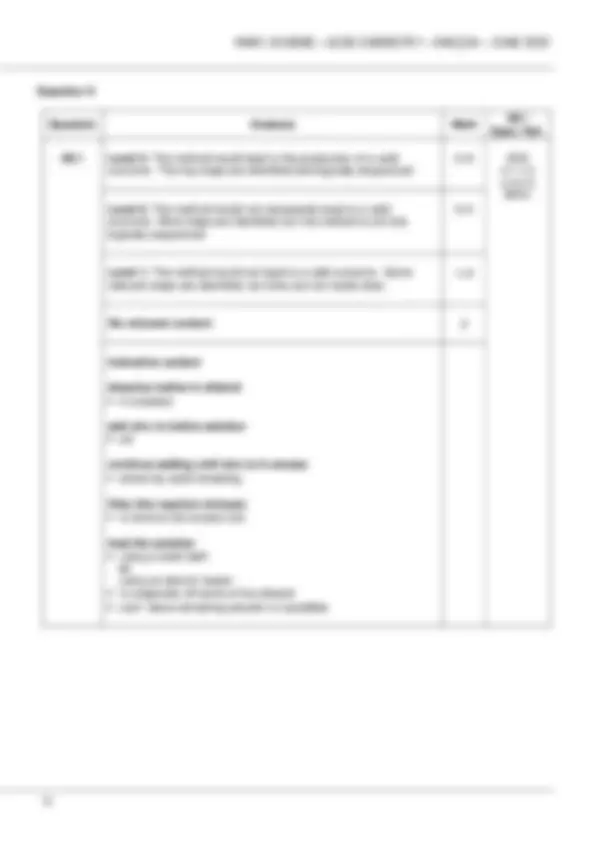 2025 AQA GCSE CHEMISTRY Higher Tier Paper 1 Question Paper & Mark ...