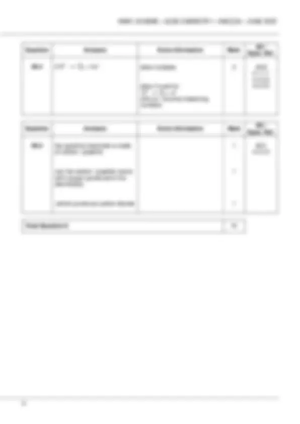 2025 AQA GCSE CHEMISTRY Higher Tier Paper 1 Question Paper & Mark ...