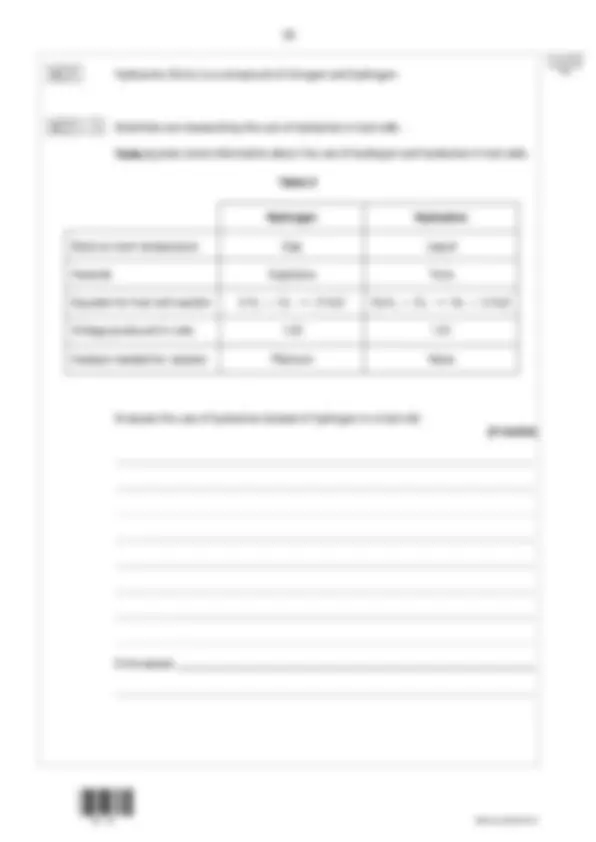 2025 AQA GCSE CHEMISTRY Higher Tier Paper 1 Question Paper & Mark ...