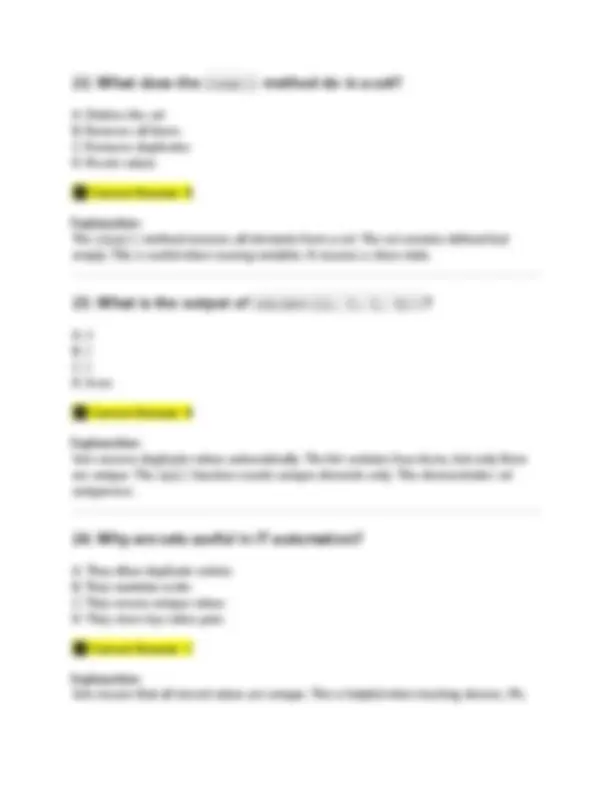 WGU D522 OA OBJECTIVE ASSESSMENT (LATEST UPDATE) PYTHON FOR IT ...