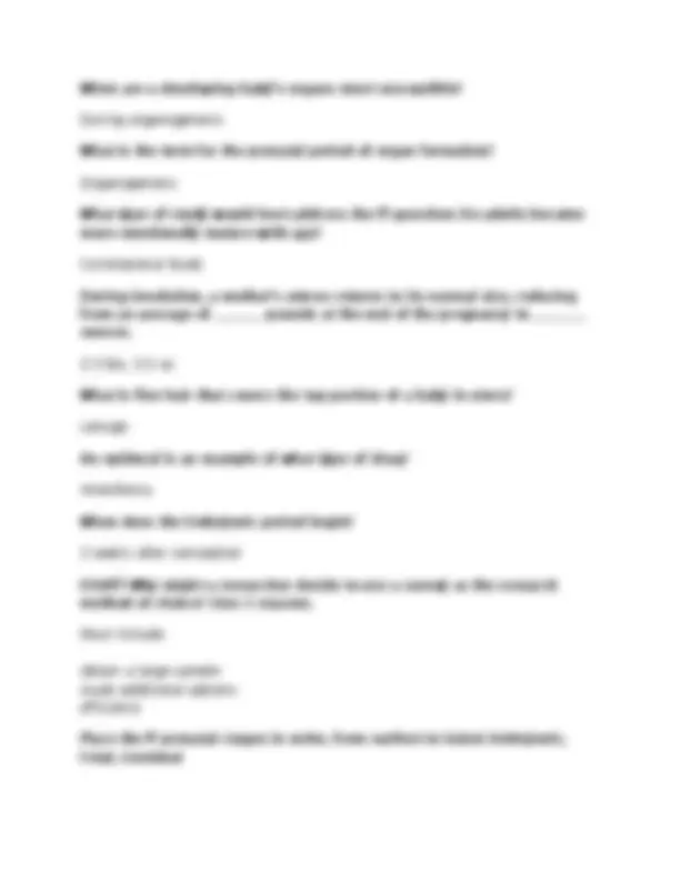 PSYC 140 Module 2 Exam & Review (2026 / 2027) | Lifespan Psychology ...
