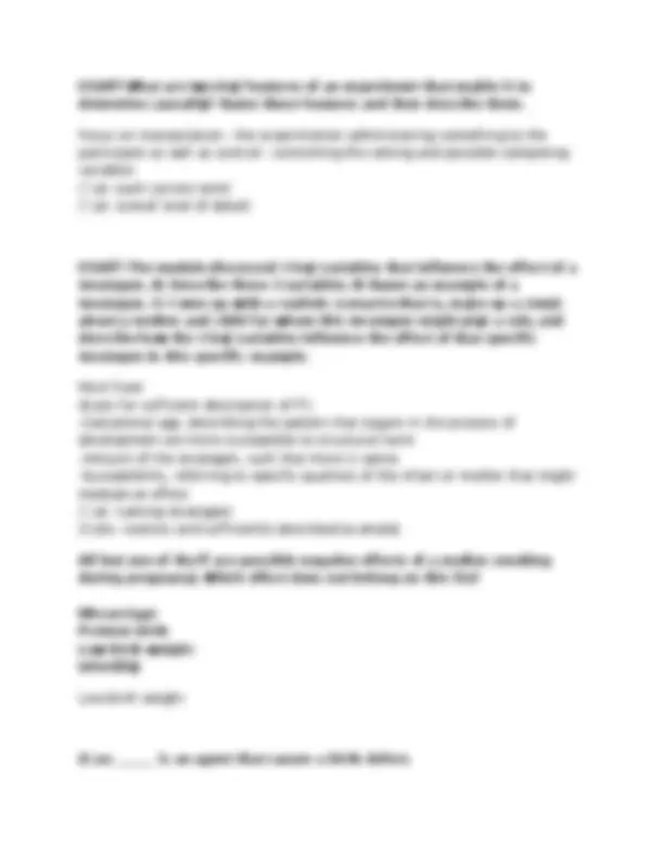PSYC 140 Module 2 Exam & Review (2026 / 2027) | Lifespan Psychology ...