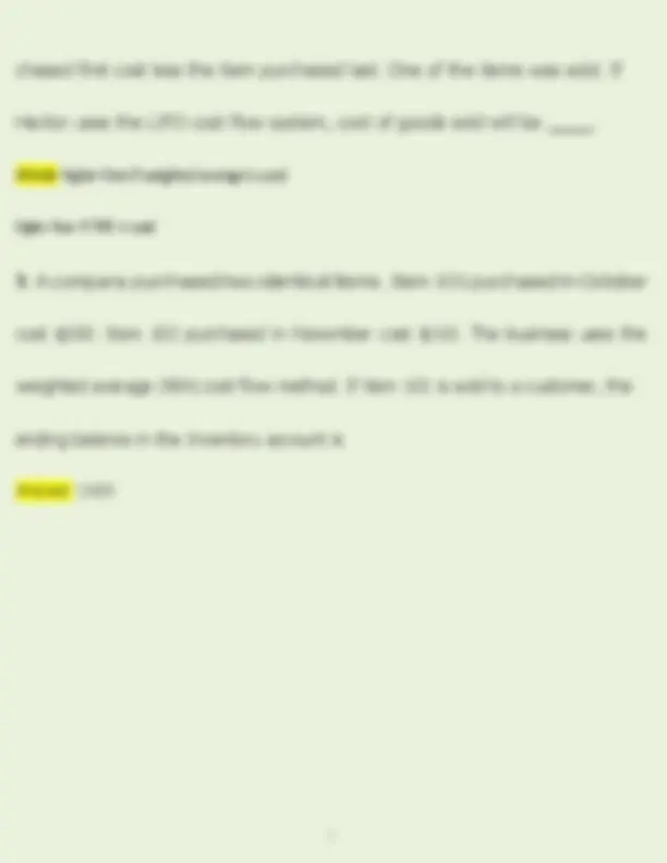 Accounting Exam Examples & Practice Problems PDF | Verified Solutions ...