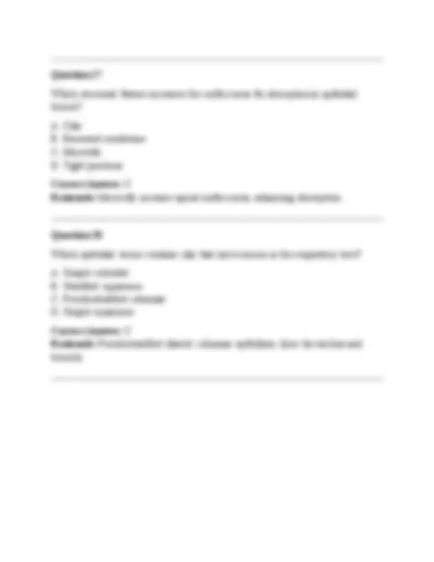 BIOL 251 Module 2 Exam – Human Anatomy & Physiology I – 150 Q&A with ...