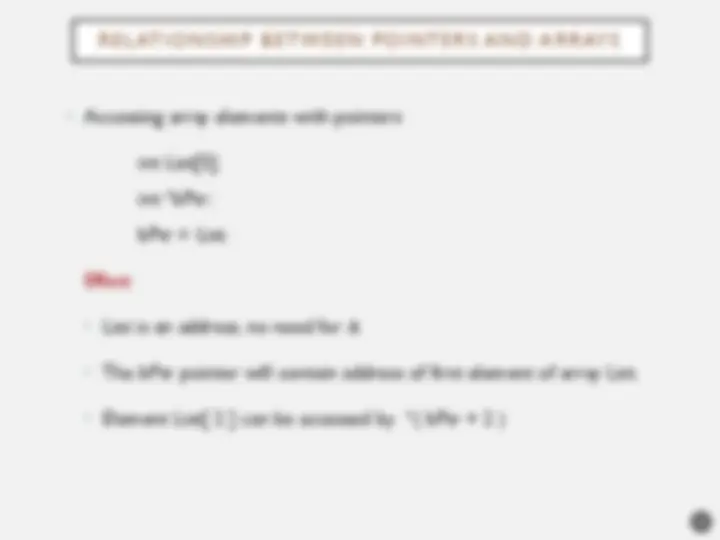 Object Oriented programing | Slides Object Oriented Programming | Docsity